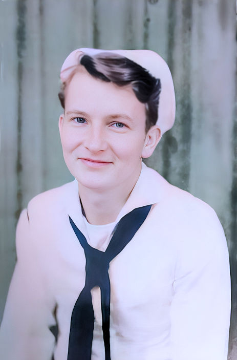 Click or Tap to Enlarge James Edward HURT, S2-Seaman Second Class