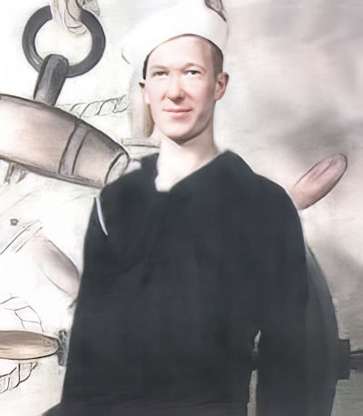 Click or Tap to Enlarge Bernard John JOHNSON, S2-Seaman Second Class